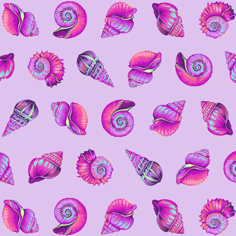 Floral Reef - LIL SHELLY PWTP266 Ultraviolet - Tula Pink