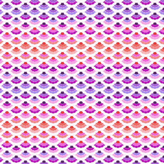 Floral Reef - AQUATIC LACE PWTP269 Ultraviolet - Tula Pink