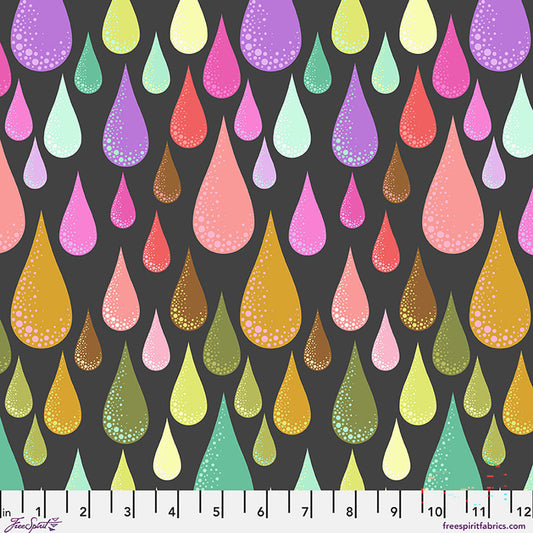 PREORDER: Prince Charming Déjà Vu - Dew Drops - Licorice by Tula Pink