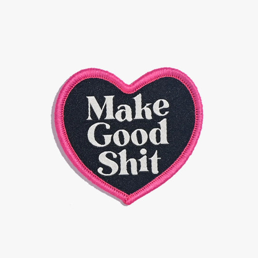 "Make Good Shit" Iron On Patch by Kylie and the Machine