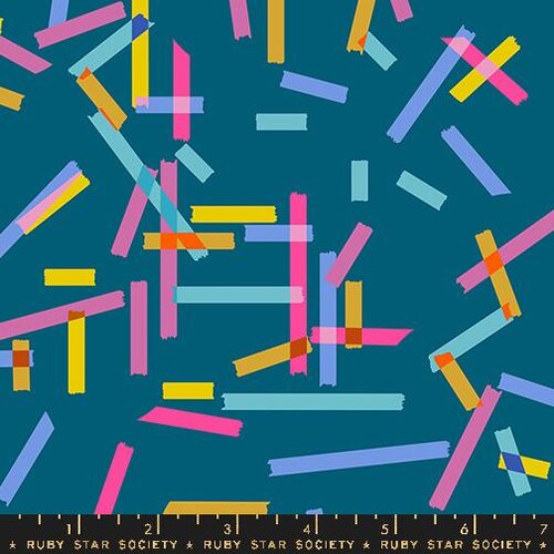 Washi Plus Tape Teal RS1090-14 by Rashida Coleman Hale for Ruby Star Society
