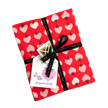 Ruby Star Society Strawberry Full 20 pc Fat Quarter Bundle by Kimberly Kight