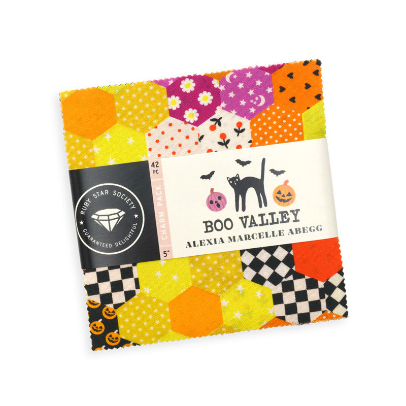 Boo Valley Charm Pack by Alexia Abegg for Ruby Star Society RS4193PP