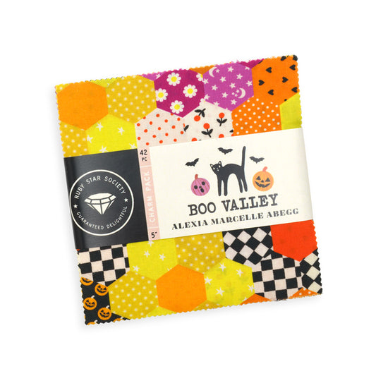 Boo Valley Charm Pack by Alexia Abegg for Ruby Star Society RS4193PP