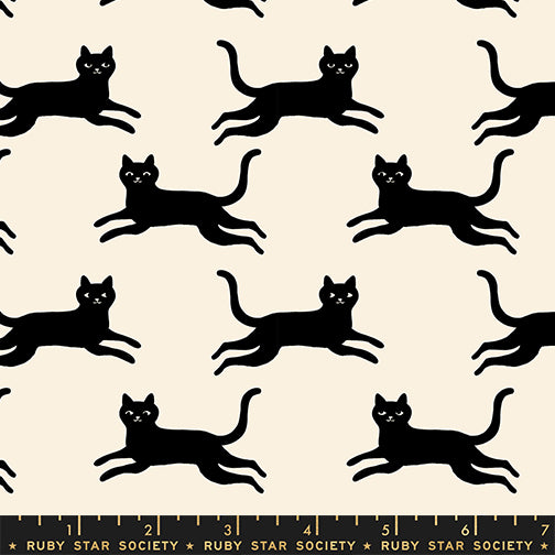 Oops All Cats Black by Sarah Watts for Ruby Star Society RS2150 16