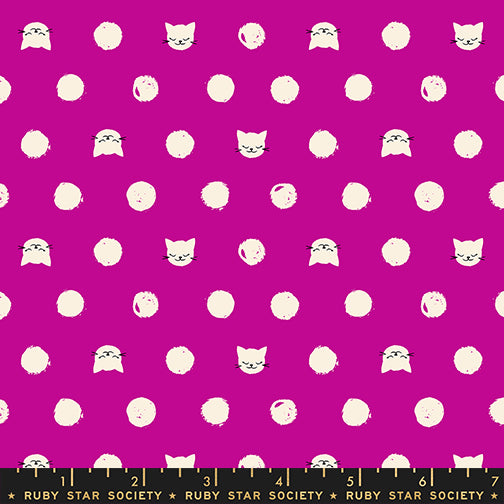 Oops All Cats Berry by Sarah Watts for Ruby Star Society RS2151 14