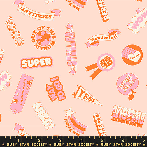 Sticker Book Pale Peach by Kimberly Kight for Ruby Star Society RS3122 12
