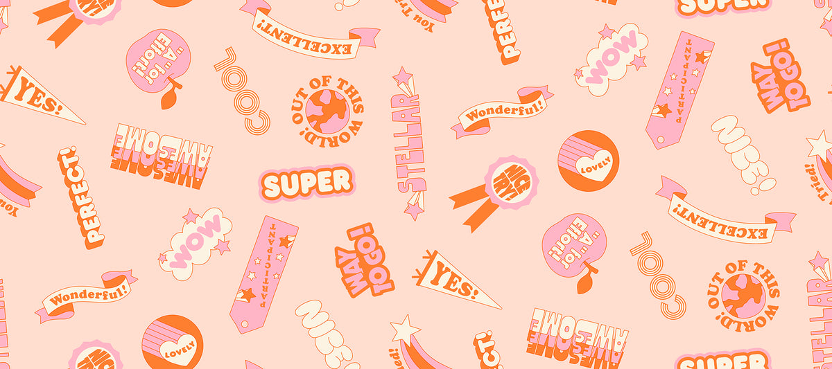 Sticker Book Pale Peach by Kimberly Kight for Ruby Star Society RS3122 12