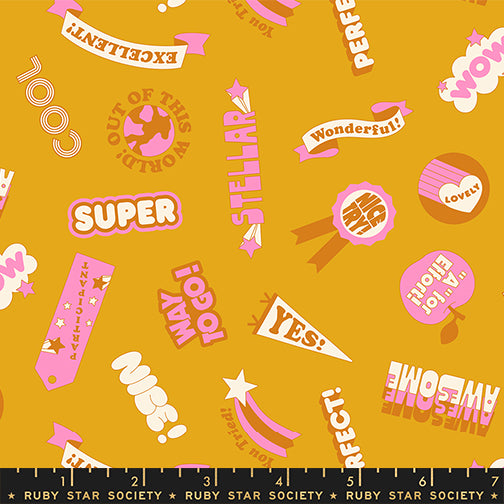 Sticker Book Goldenrod by Kimberly Kight for Ruby Star Society RS3122 13
