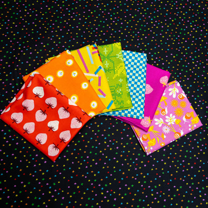 Roy G Biv 7 pc Fat Quarter Bundle