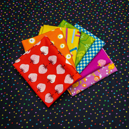 Roy G Biv 7 pc Fat Quarter Bundle