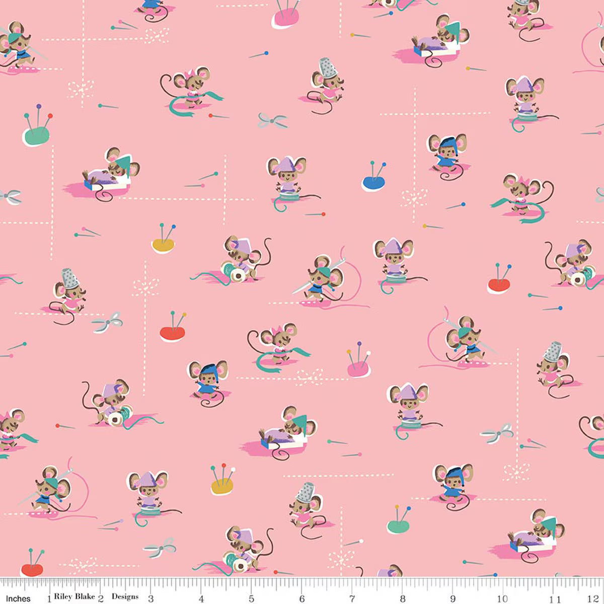 Wishes Workers Petunia Sparkle by Jill Howarth for Riley Blake Designs