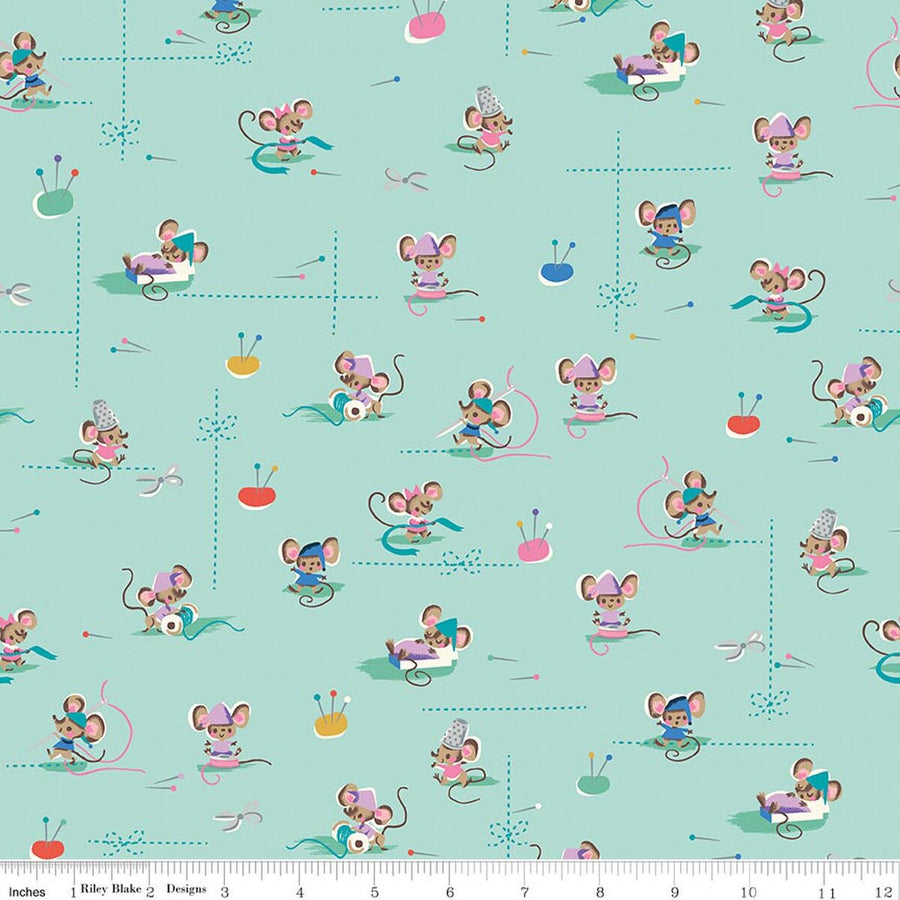 Wishes Workers Songbird Sparkle by Jill Howarth for Riley Blake Designs