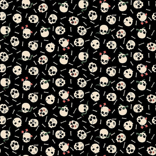 Black Widow Fright Night for Dear Stella D3926 Midnight
