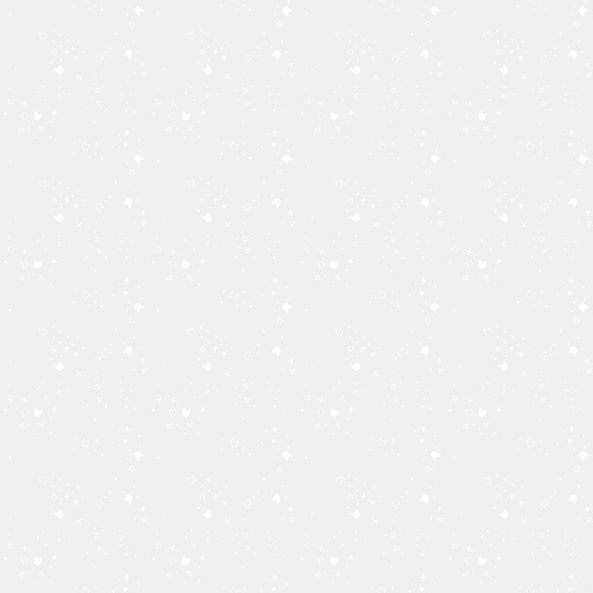 Kitty Litter - White - by Pammie Jane for Dear Stella