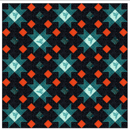 Wingleader Fireglow Quilt Kit