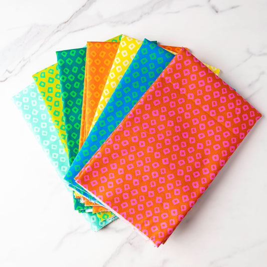 Ruby & Bee Blenders Shibori 7 pc Bundle by Heather Ross