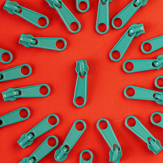 Zipper Pulls 4ct - Teal | Stitch Supply SSCP 18