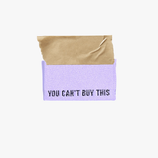You Can't Buy This (Metallic) Labels by Kylie and the Machine