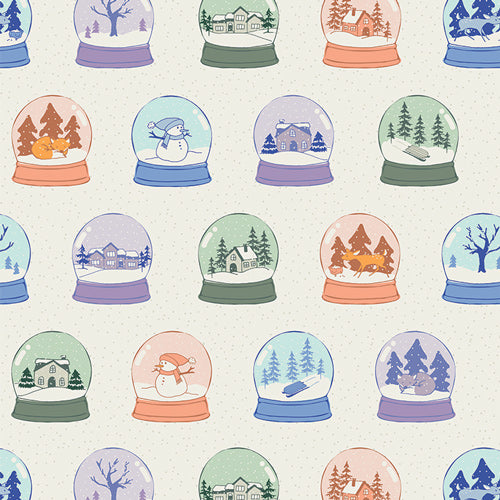 Frost & Fir Snowglobes Scenes by Art Gallery Fabrics SBC-FF-3130
