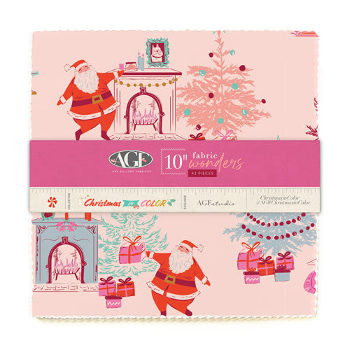 Christmas in Color 10" Stacker by AGF Studio