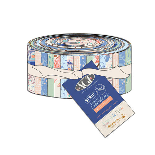 Frost & Fir Strip Roll by Sewcial Bee Collective for AGF