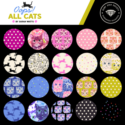 Oops All Cats by Sarah Watts for Ruby Star Society RS2146FQ