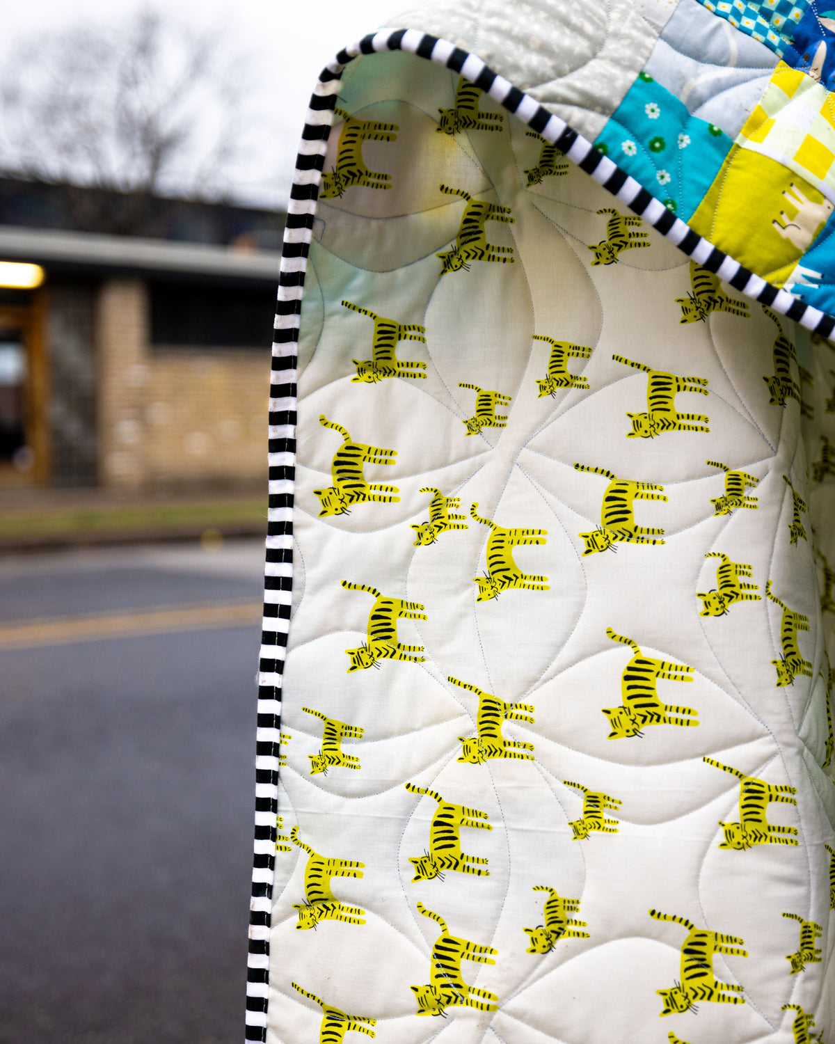 Sample Sale: Blueberry Limeade Finished Quilt