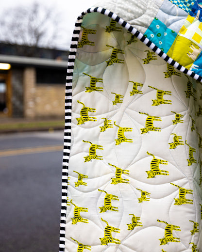 Sample Sale: Blueberry Limeade Finished Quilt