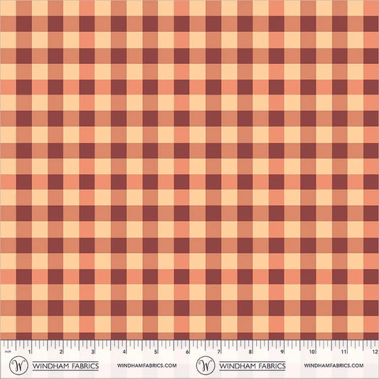 Boat Race Picnic Little by Heather Ross for Windham Fabrics 55608D-19 Wood