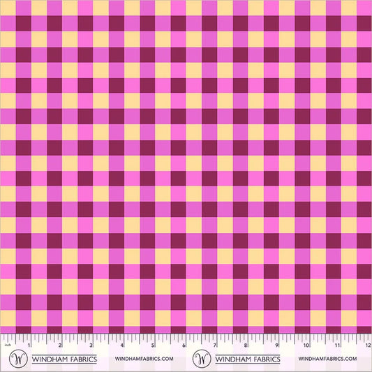 Boat Race Picnic Little by Heather Ross for Windham Fabrics 55608D-18 Orchid