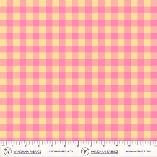 Boat Race Picnic Little by Heather Ross for Windham Fabrics 55608D-15 Peony