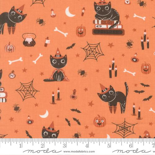 Purrs and Boos - Pumpkin  by Elena Amo for Moda 39060 14