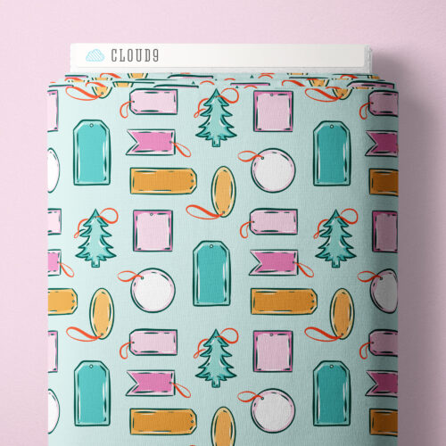 Jolly Tidings - Christmas Tags by Whim and Joy for Cloud9 Fabrics