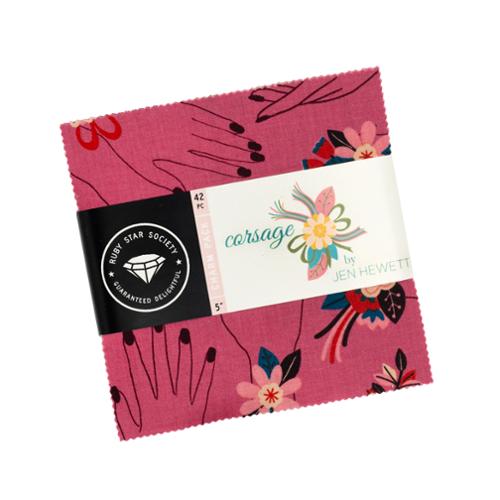 PREORDER: Corsage Charm Pack  by Jen Hewett for Ruby Star