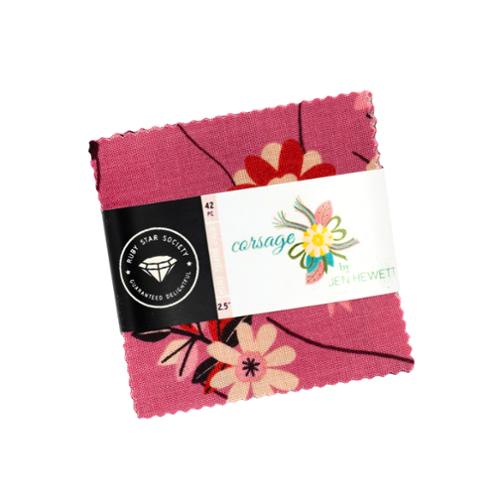 PREORDER: Corsage Mini Charm Pack  by Jen Hewett for Ruby Star