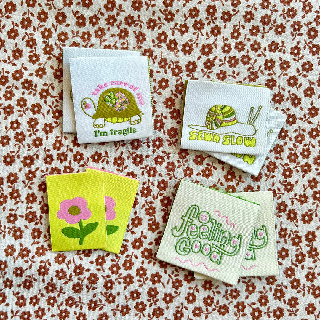 Self Love Woven Labels by Cotton & Ochre