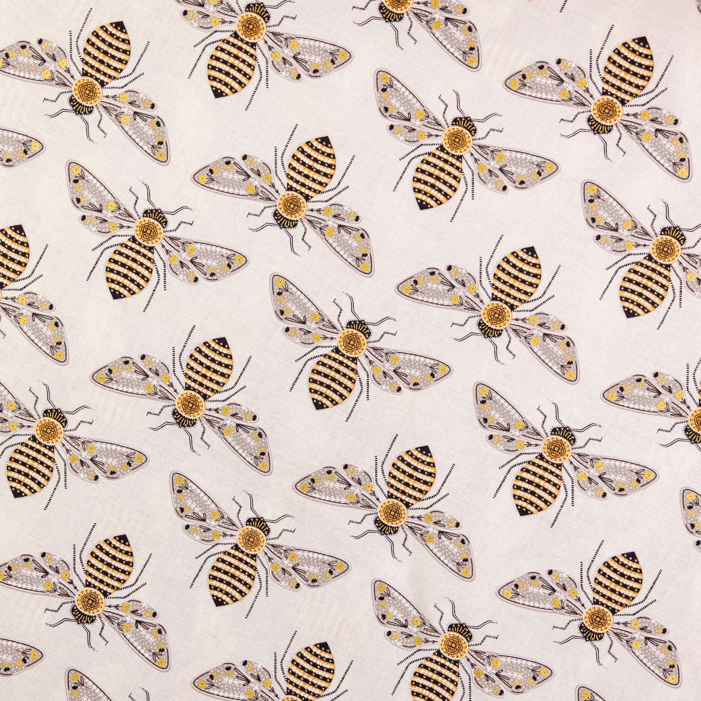 Honey Bee Quilt Kit -Black-