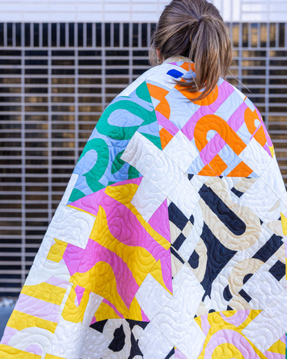 Crossed Out Quilt Kit