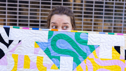 Crossed Out Quilt Kit