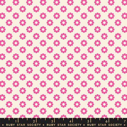 PREORDER: Daisy Days Neon Pink RS4179 13 | Alexia Abegg for Ruby Star Society