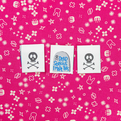 Dead Serious- Sewing Labels by Kati Cupcake