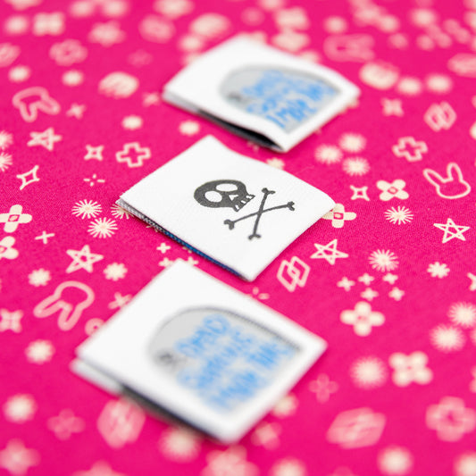 Dead Serious- Sewing Labels by Kati Cupcake