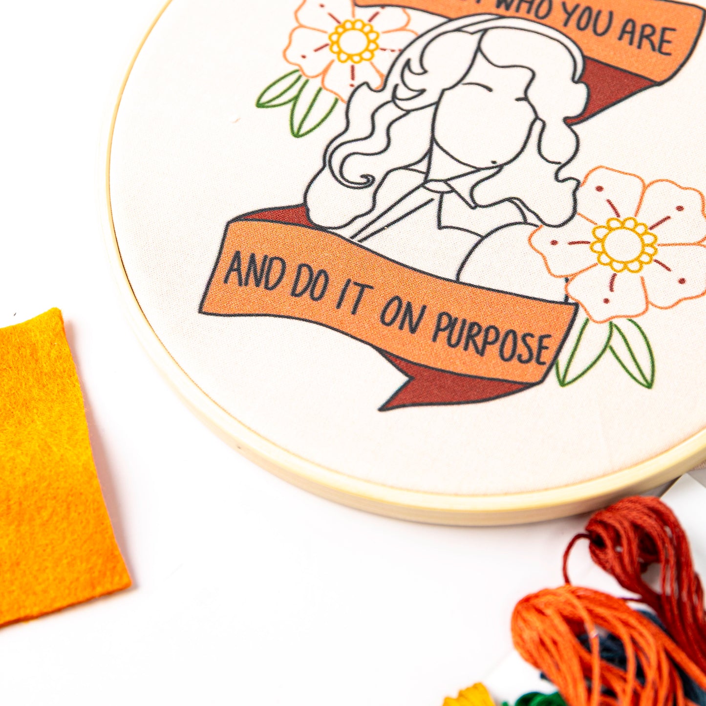 Miss Dolly Embroidery Kit