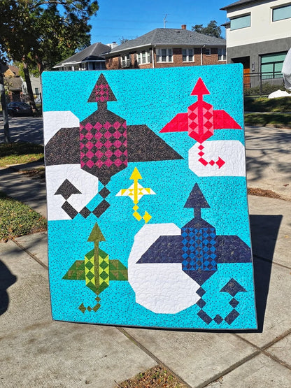 Skyborn Paper Pattern by Slightly Biased Quilts