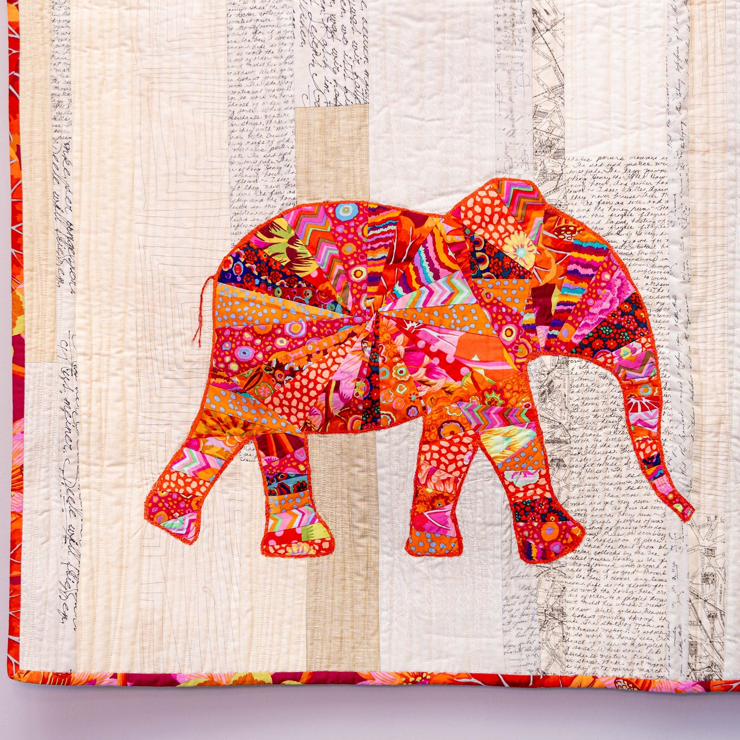 Sample Sale: Elephant and I Finished Quilt