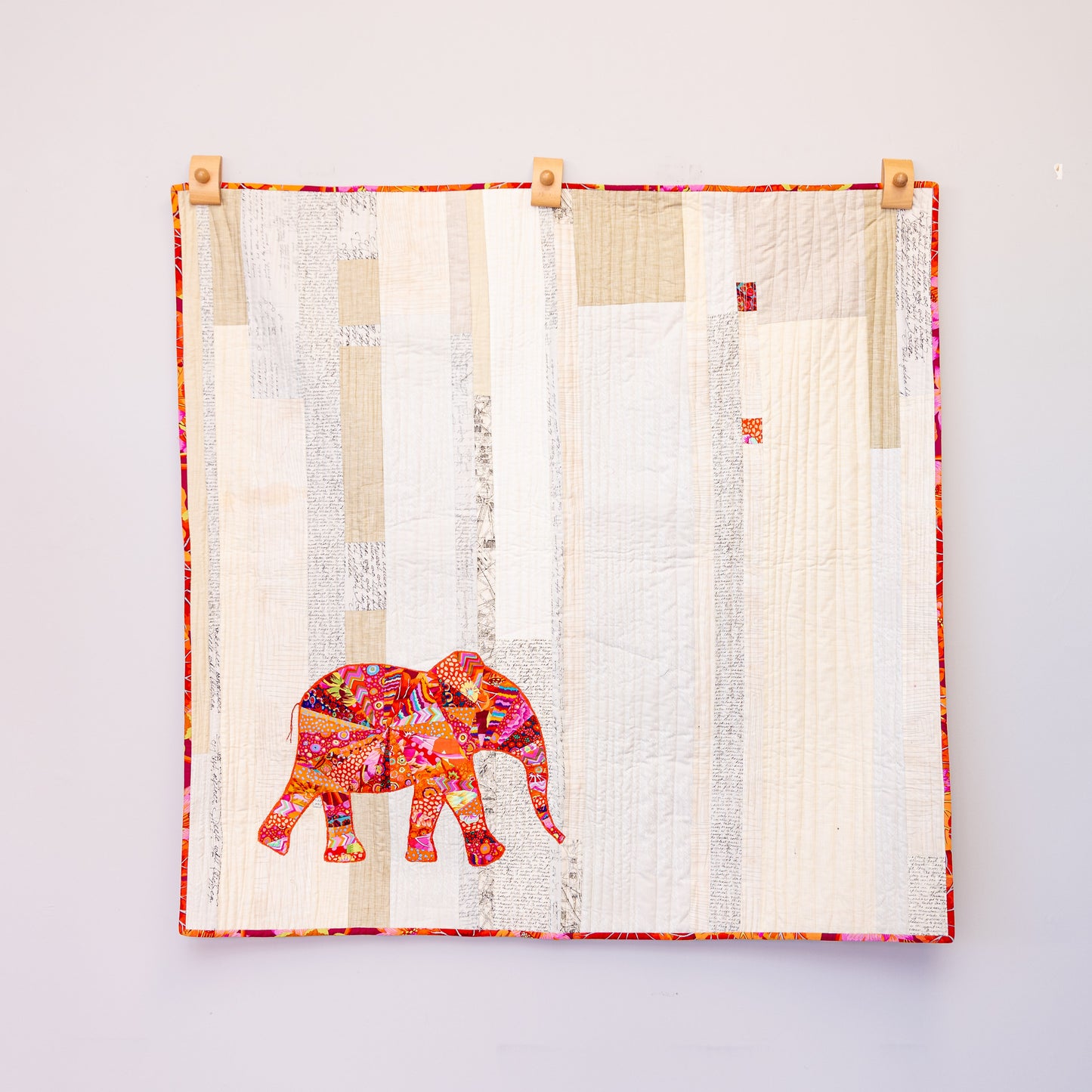 Sample Sale: Elephant and I Finished Quilt