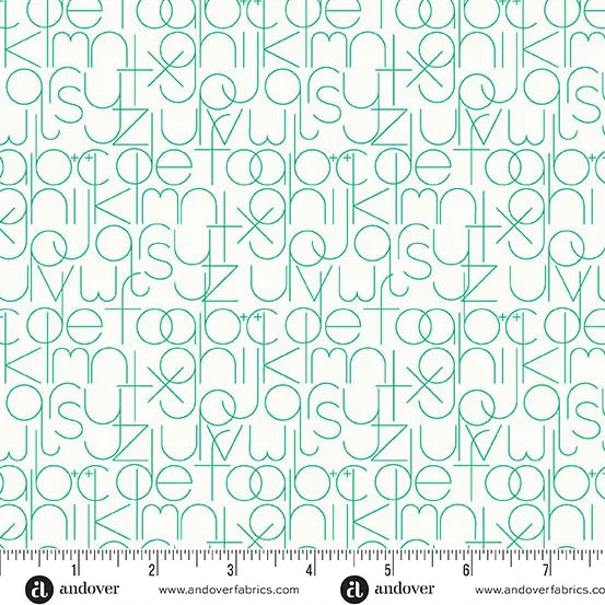 Sun Print Whisper Enough in Emerald by Alison Glass