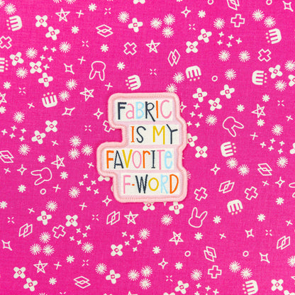 Fabric F-Word - Patch by Kati Cupcake