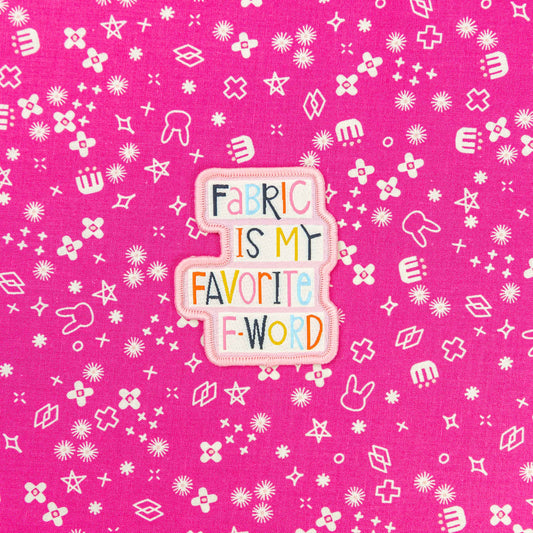 Fabric F-Word - Patch by Kati Cupcake